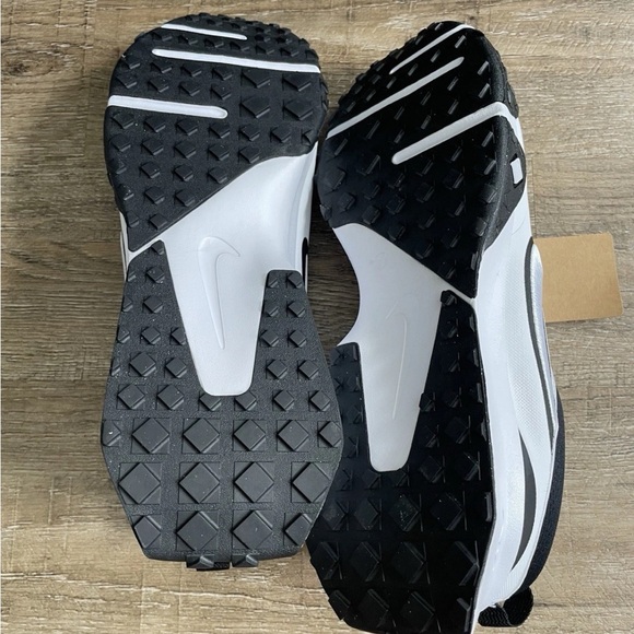 Nike Air Diamond Varsity Turf Baseball Cleats White Black Mens Sz 14 FN7454-102 main image 5